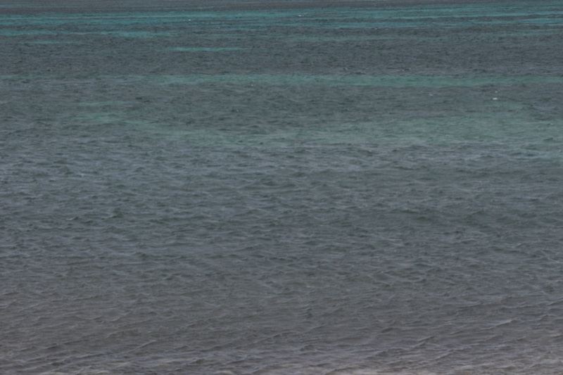 Tranquil turquoise ocean expanse