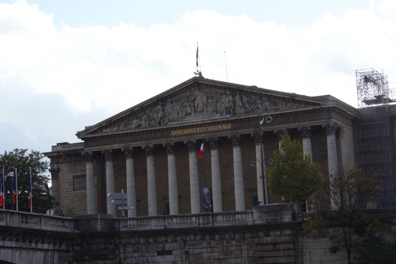 Palais Bourbon National Assembly Facade