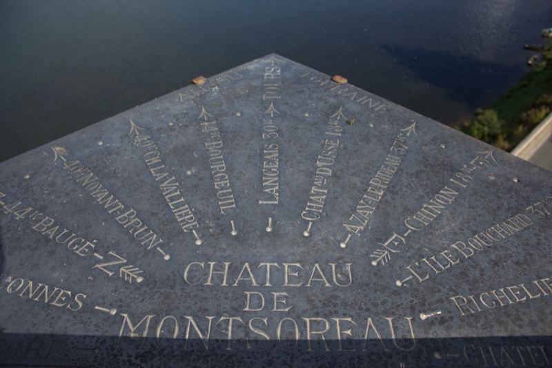 Château de Montsoreau stone inscription