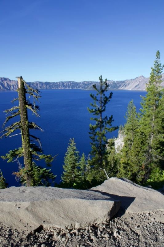 Crater Lake View From Rim