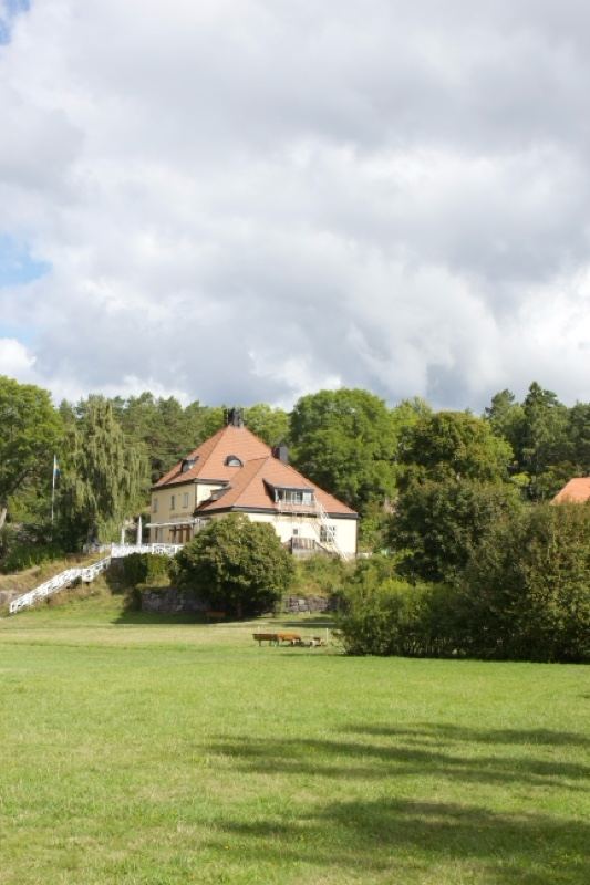 Country House on Grassy Hill