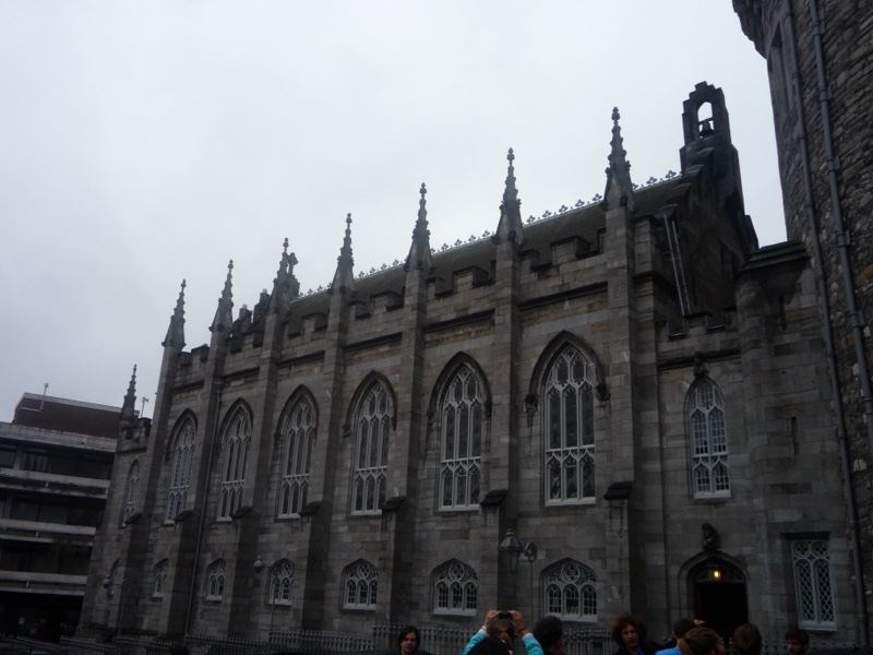 Trinity College Library Dublin Gothic Facade