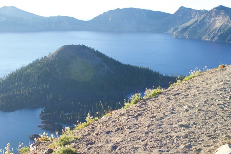 Crater Lake Wizard Island View