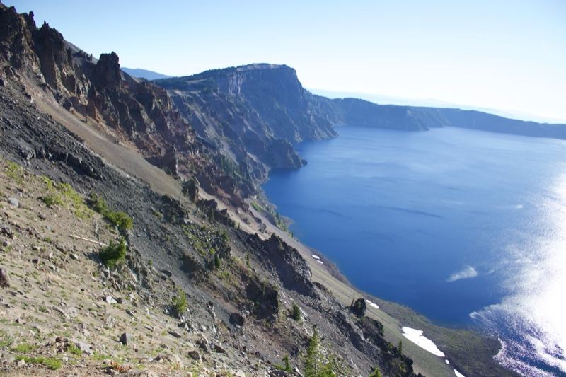 Crater Lake Rim View