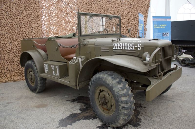 WWII Military Jeep on Display