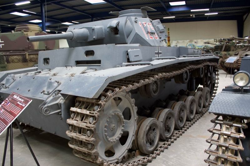 German Panzer III Tank in Museum