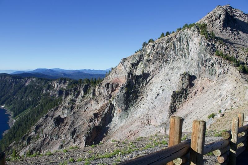 Rugged Mountain Cliff Overlook