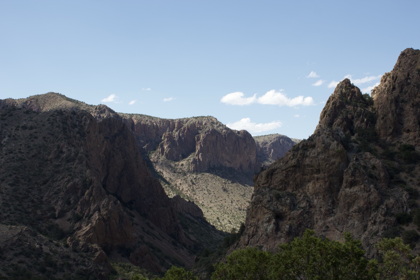 Desert Canyon Rocky Mountains View