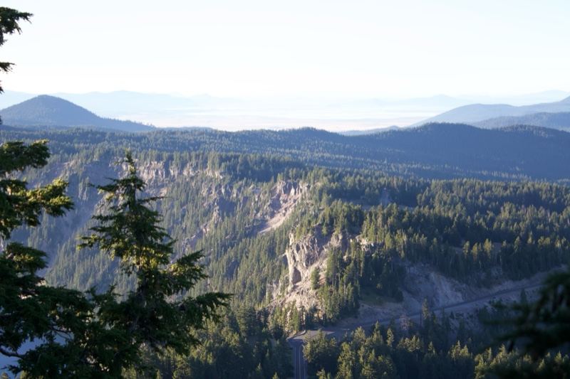 Mountain Forest Valley Overlook