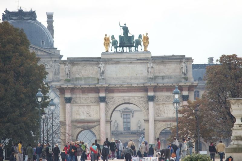 Louvre Arc de Triomphe du Carrousel Paris