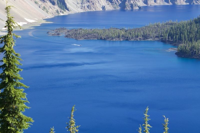 Crater Lake Blue Vista