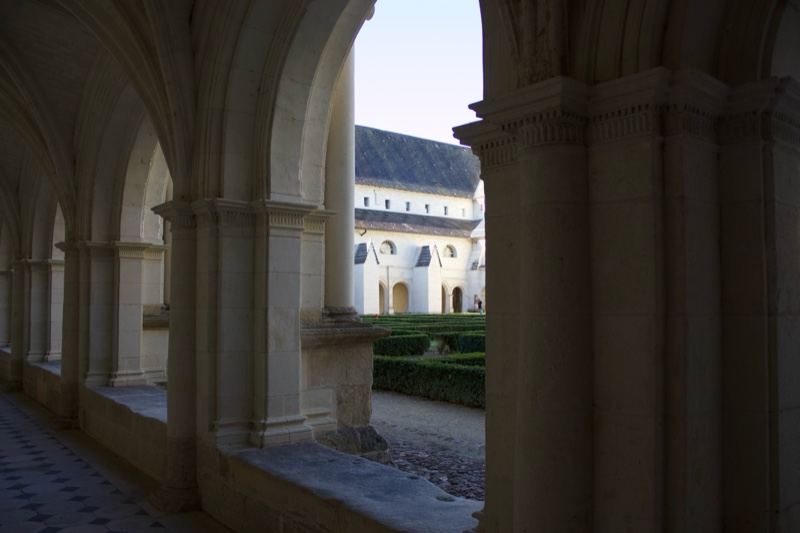 Monastery Cloister Arches View