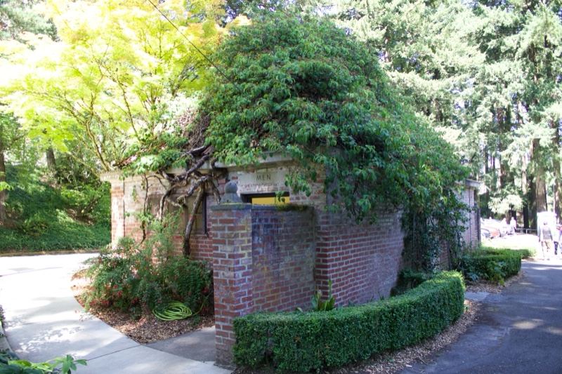 Overgrown Brick Gatehouse Entrance