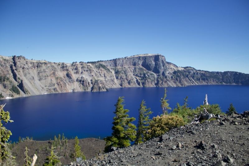 Crater Lake Caldera View