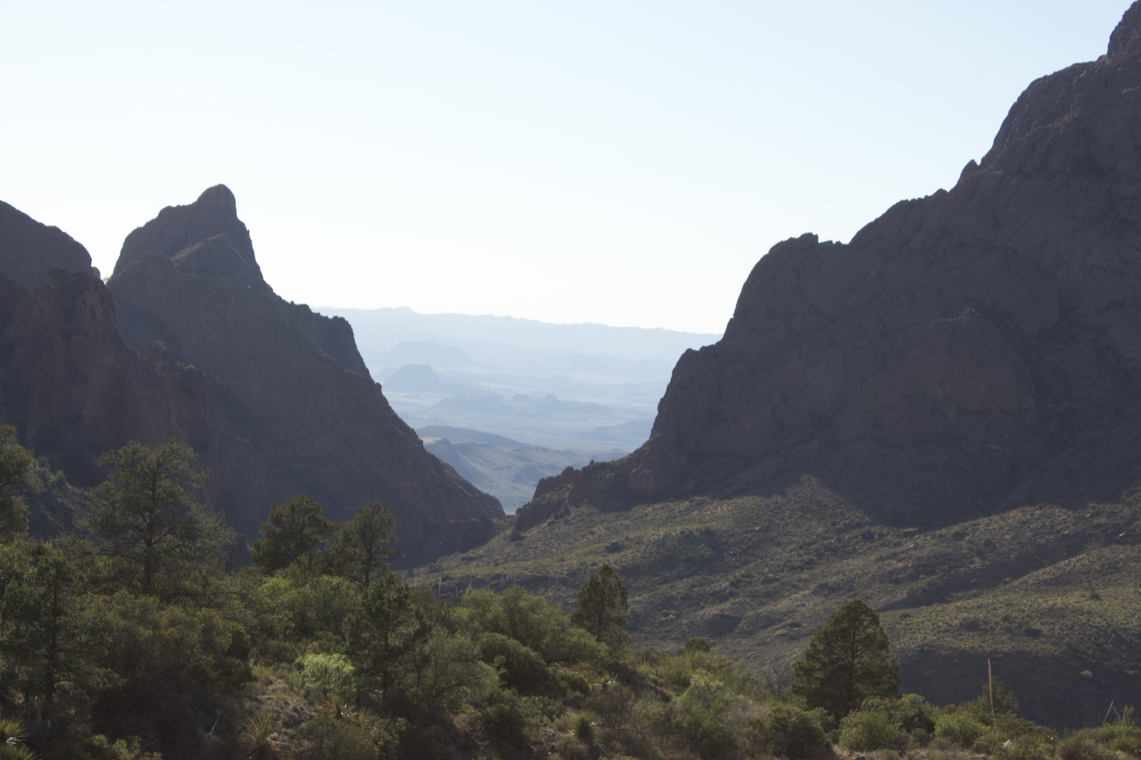 Rugged Canyon Mountains Landscape