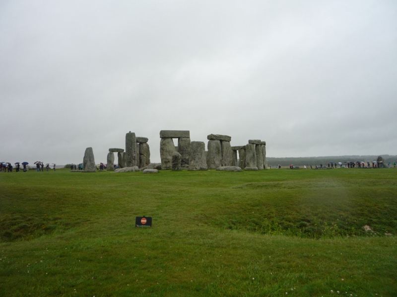 Stonehenge on Overcast Day