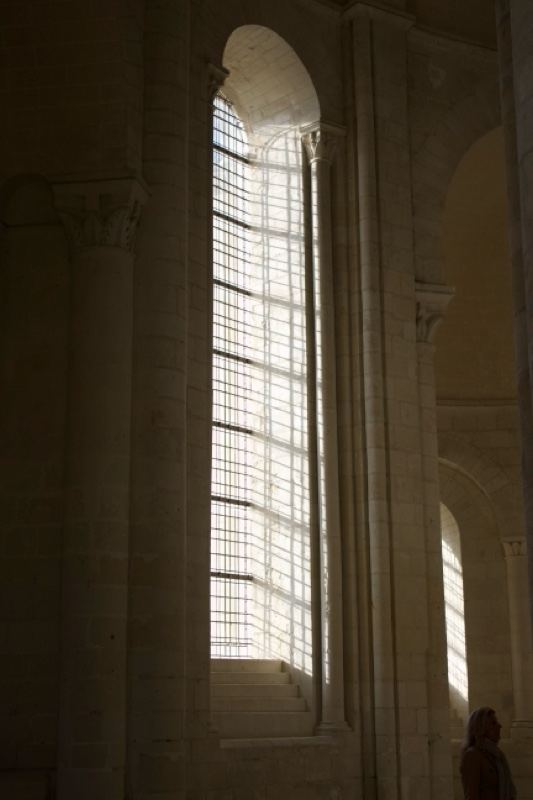 Sunlit Gothic Window Interior
