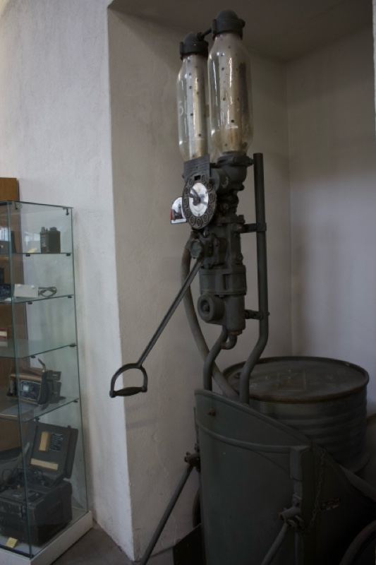 Vintage Oil Dispenser in Museum