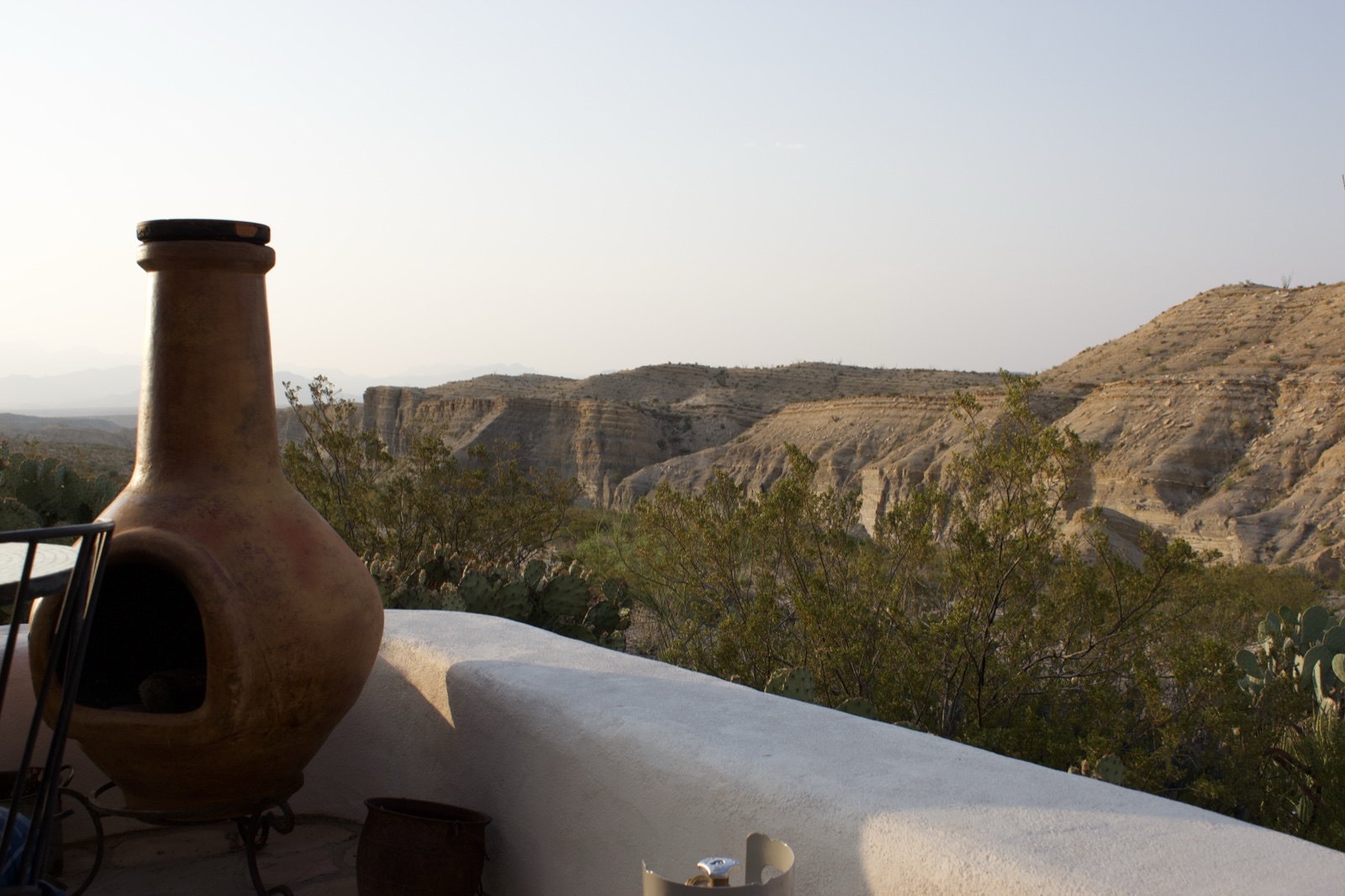 Desert Canyon View from Patio Balcony