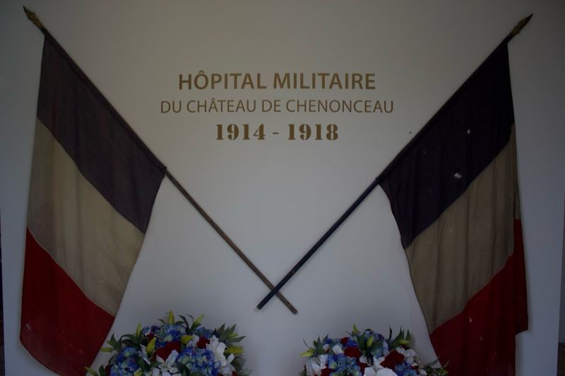 WWI Memorial at Château de Chenonceau