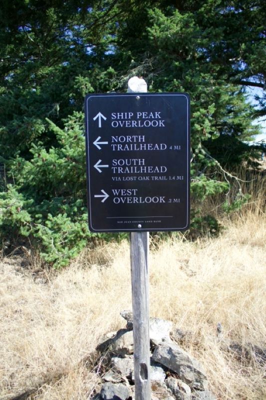 Trail Direction Signpost Overlook