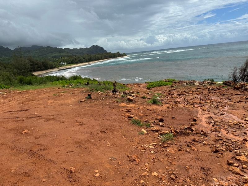 Red Dirt Overlook Ocean Coastline