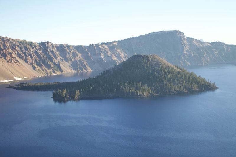 Wizard Island in Crater Lake
