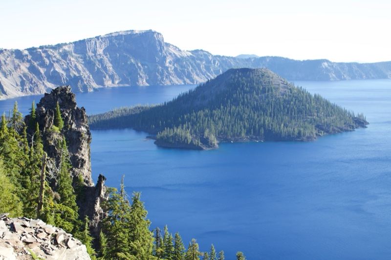 Crater Lake with Wizard Island