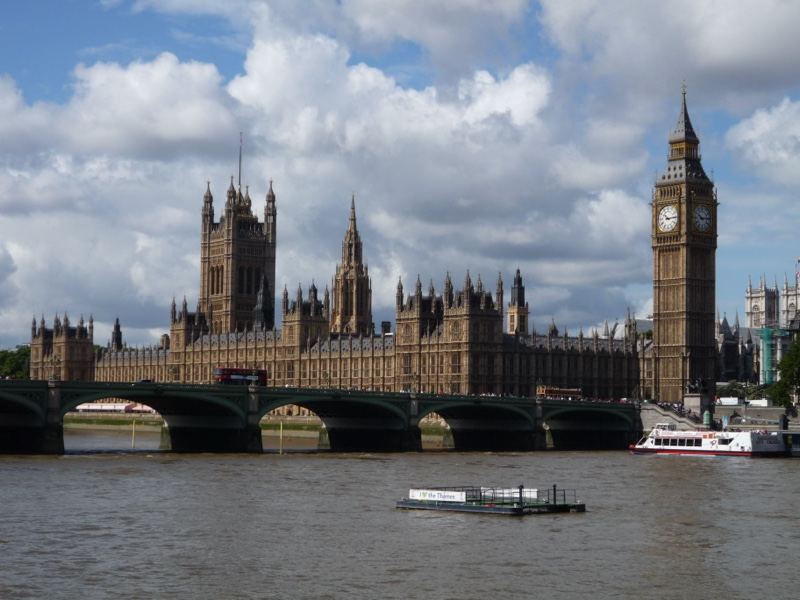 Palace of Westminster and Big Ben London