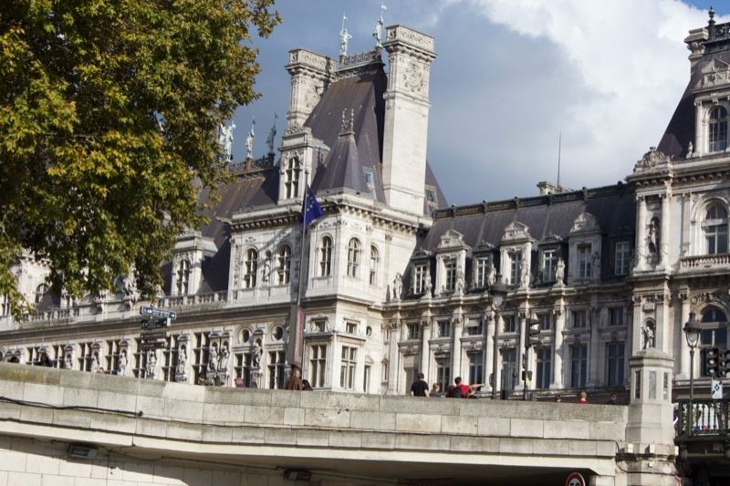 Paris Palais de Justice Facade