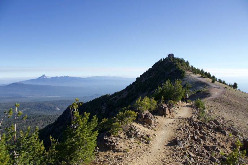 Alpine Ridge Trail Under Clear Sky