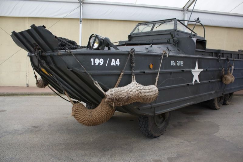 WWII Amphibious Landing Craft Display