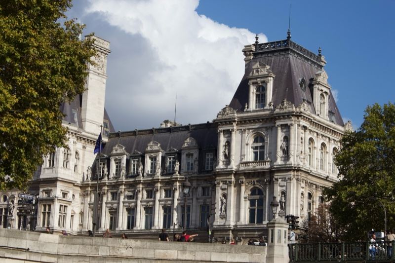 Paris Palais de Justice Building
