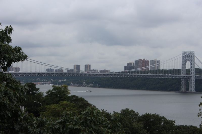 George Washington Bridge Over Hudson River