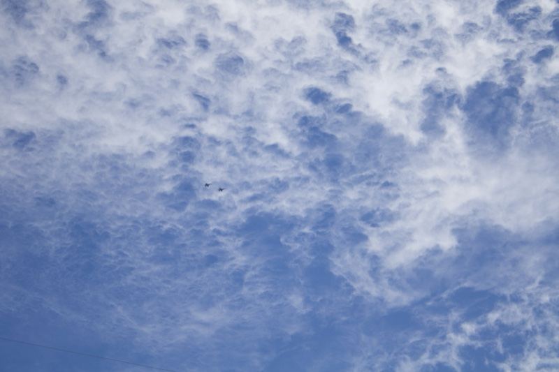 Blue Sky With White Clouds