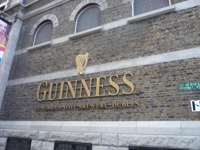 Guinness Storehouse Brewery Dublin Facade