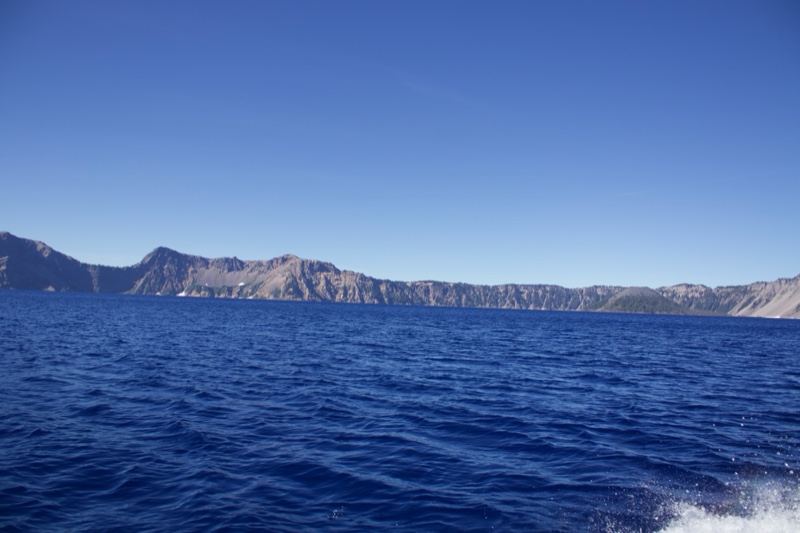 Crater Lake Caldera Rim View