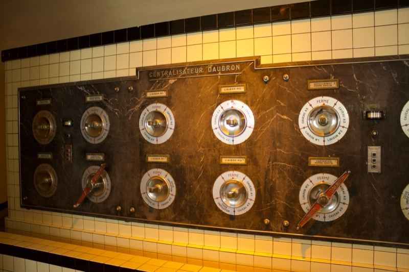 Vintage Beer Dispensing Control Panel