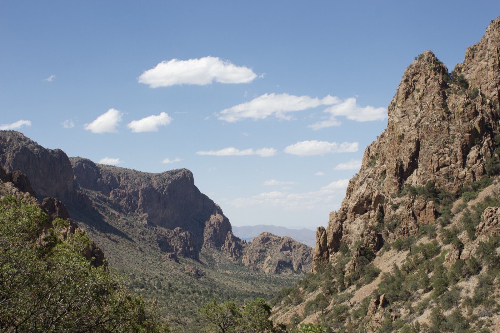 Desert Canyon Rocky Mountains Vista