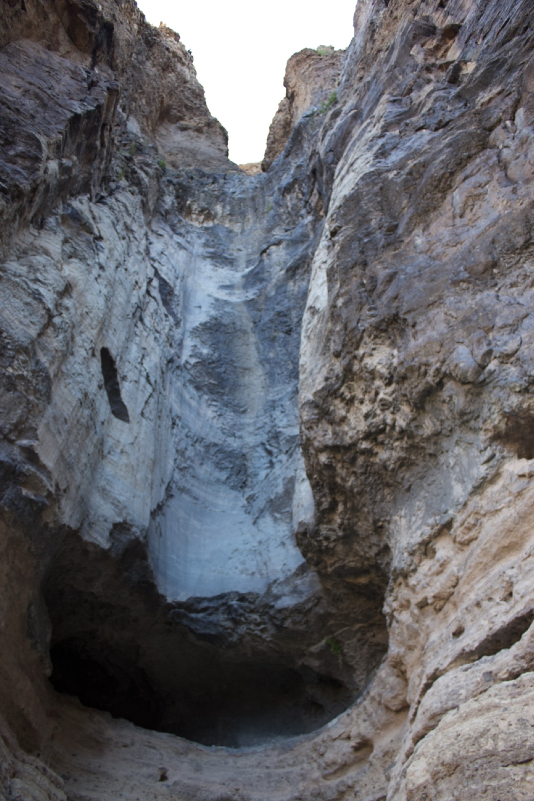 Narrow Rocky Canyon Gorge