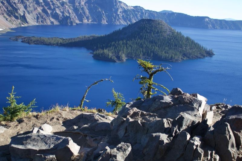Crater Lake with Wizard Island