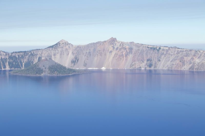 Crater Lake Caldera with Wizard Island