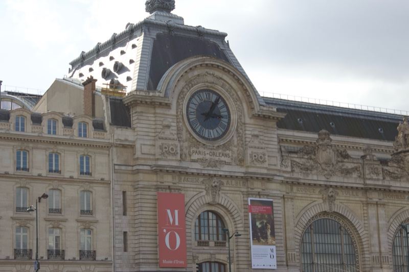Musée d'Orsay Clock Facade Paris