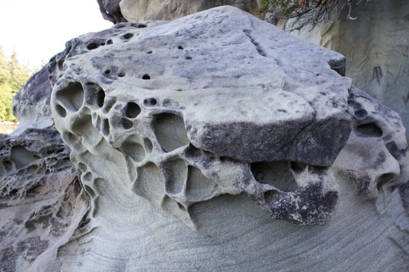Holey Sandstone Rock Formation