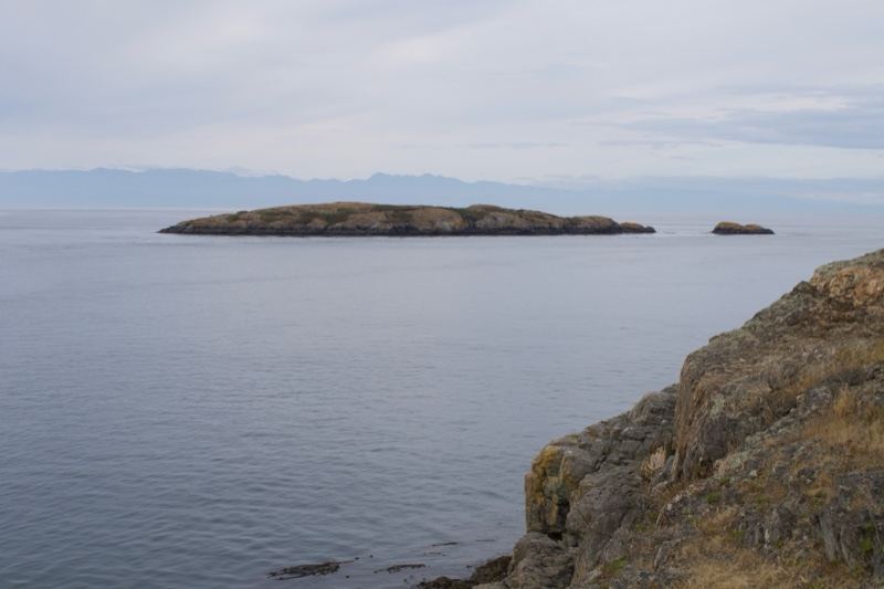 Rocky Coast with Distant Islands