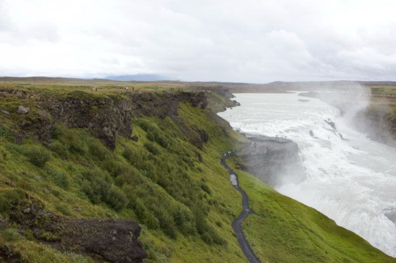 Gullfoss Waterfall in Iceland