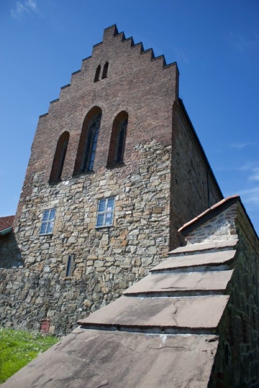 Medieval Stone Brick Fortress Tower