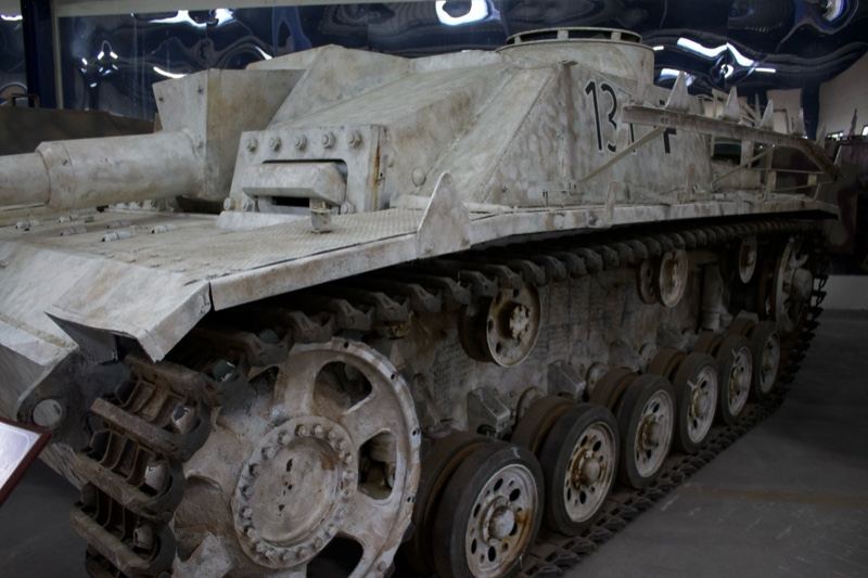 Winter Camouflaged StuG III Tank