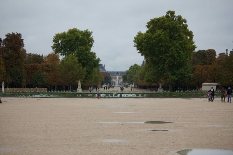 Luxembourg Garden View Toward Palace