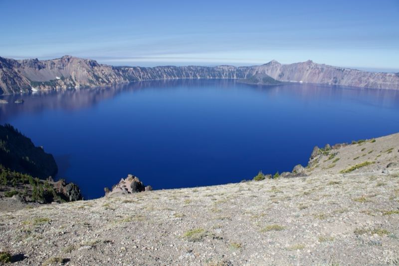 Crater Lake Caldera View
